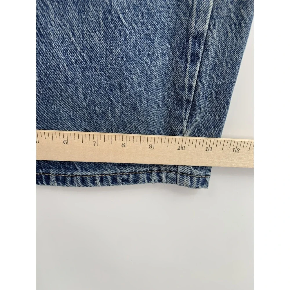 We The Free People Jeans Womens 32 Blue Flare Leg‎ Medium Wash Denim Western